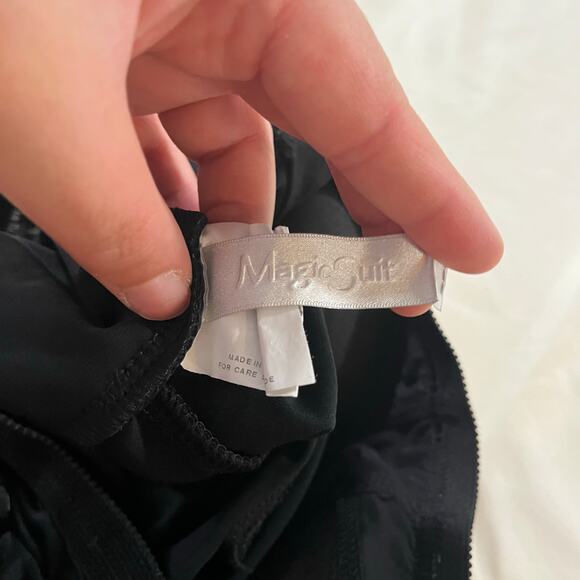 Magicsuit by Miraclesuit Black Tankini Ruffle Wireless Wmns 8 Resortwear Cruise - Picture 7 of 8